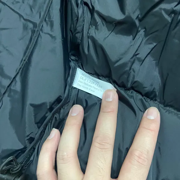The North Face 1996 Retro Nuptse Down Jacket Pink and Black - 10