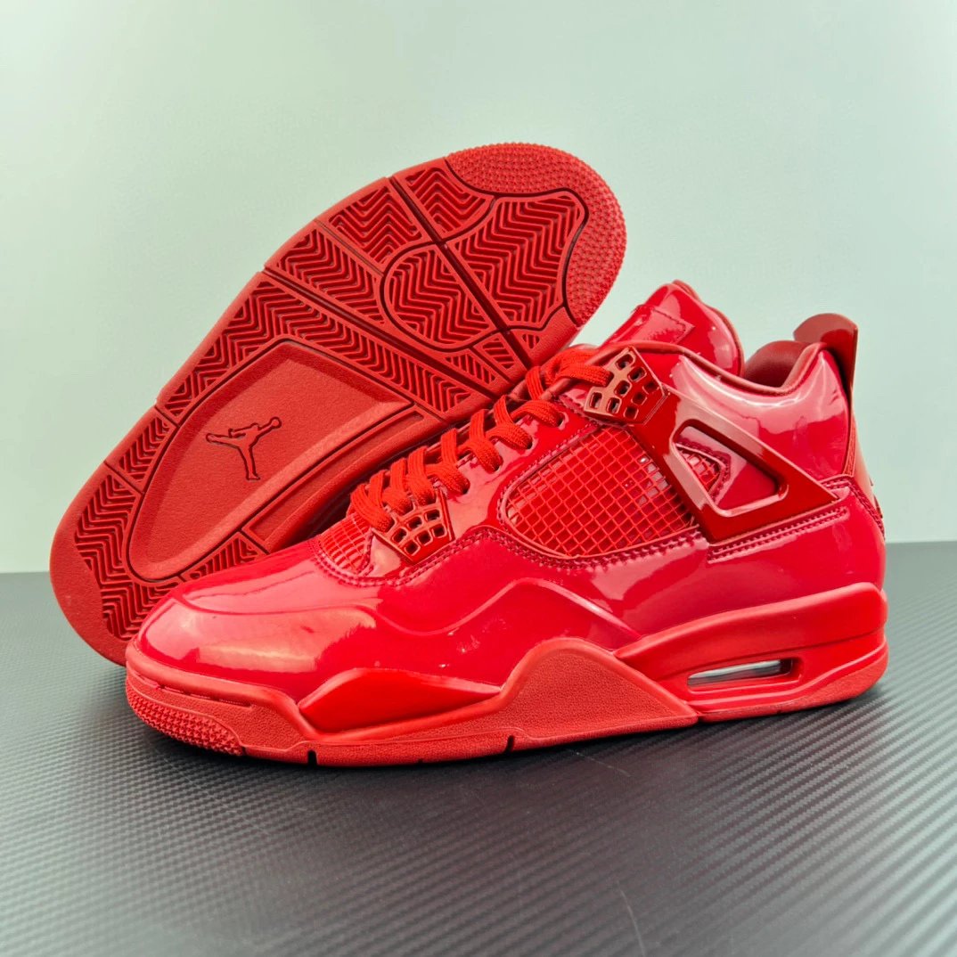 Air Jordan 4 Lab4 Red Patent Leather