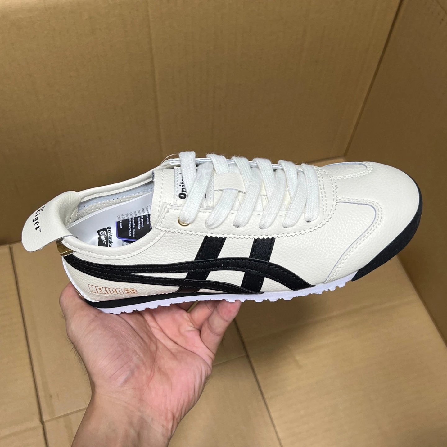 Onitsuka Tiger Sneakers Mexico 66 low-top — 1183B493-100 milky platinum