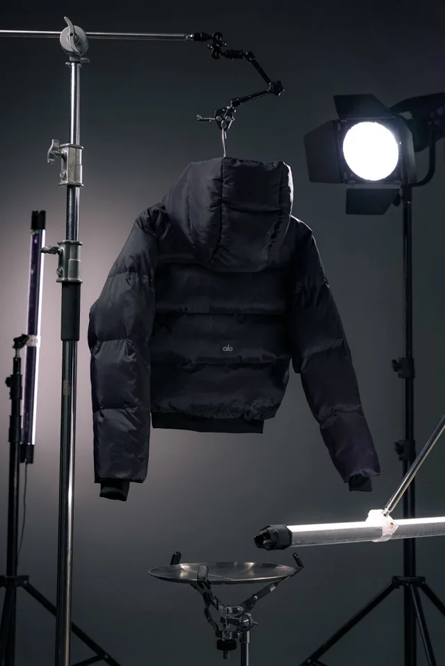 Unbranded Down Jackets Short hooded puffer jacket product detail image 32