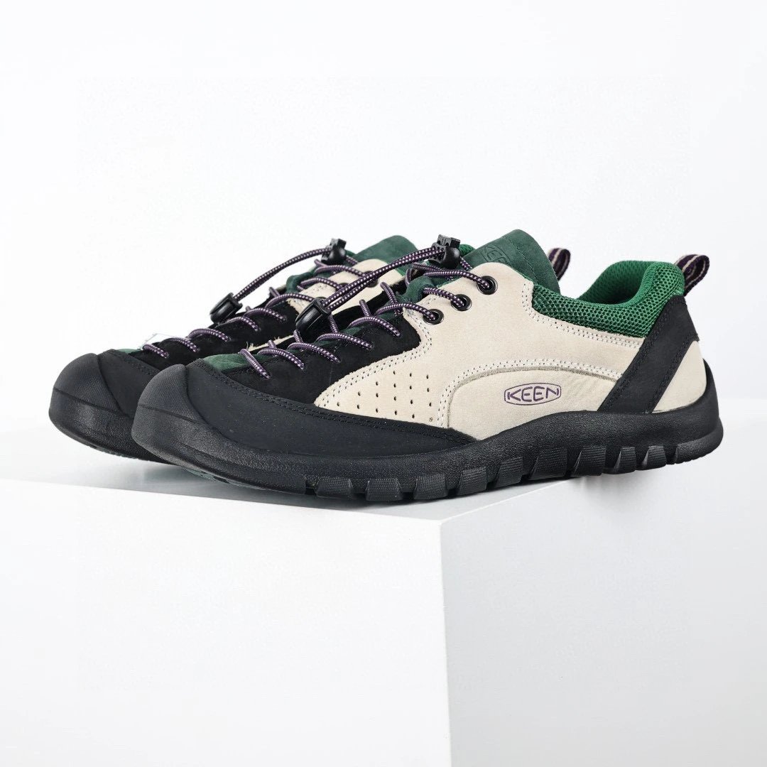 KEEN Sneakers Jasper low-top — Black, gray, and green