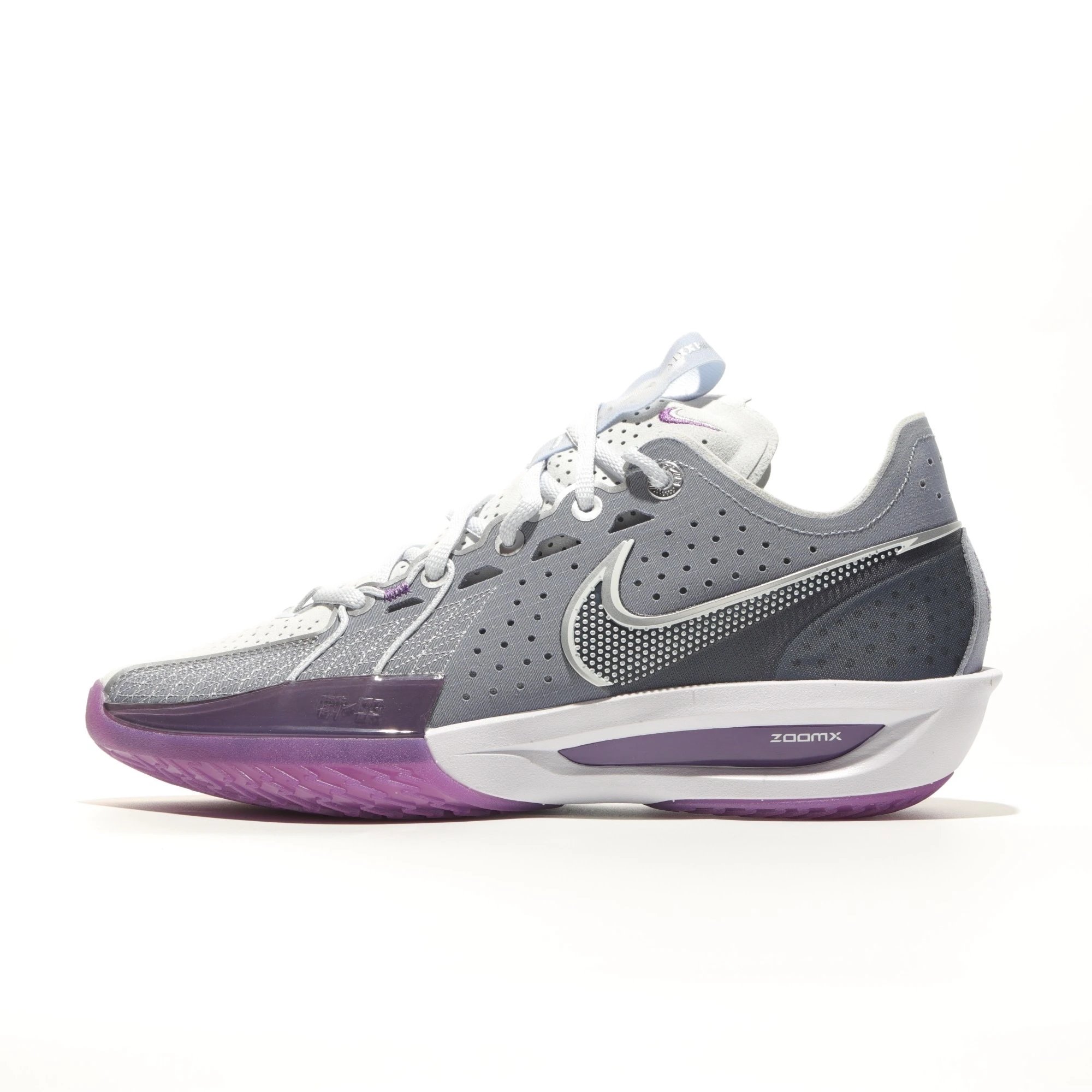 Nike Sneakers Air Zoom G.T. Cut 3 Basketball Shoes — DV 2918-400 Gray-purple
