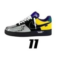 Silver Black Yellow