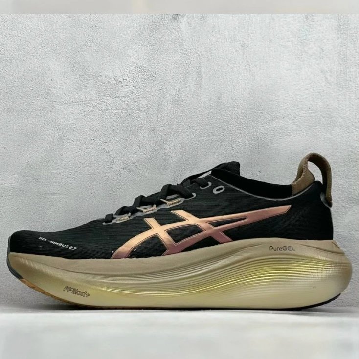 ASICS Sneakers GEL-NIMBUS 27 — black gold brown