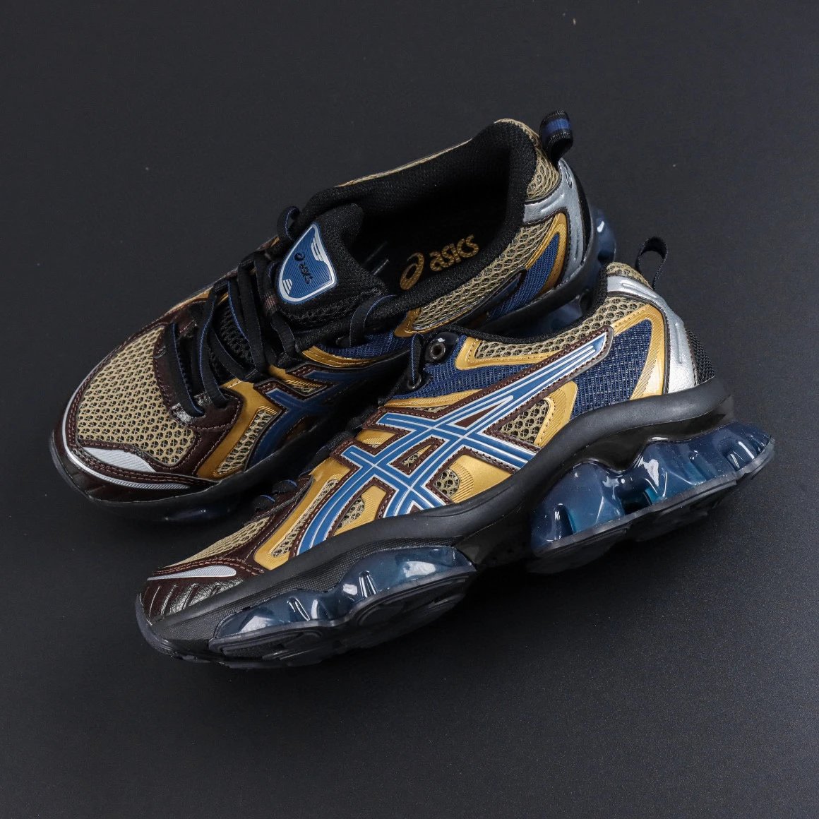 ASICS Sneakers GEL-QUANTUM KINETIC — Blue and yellow