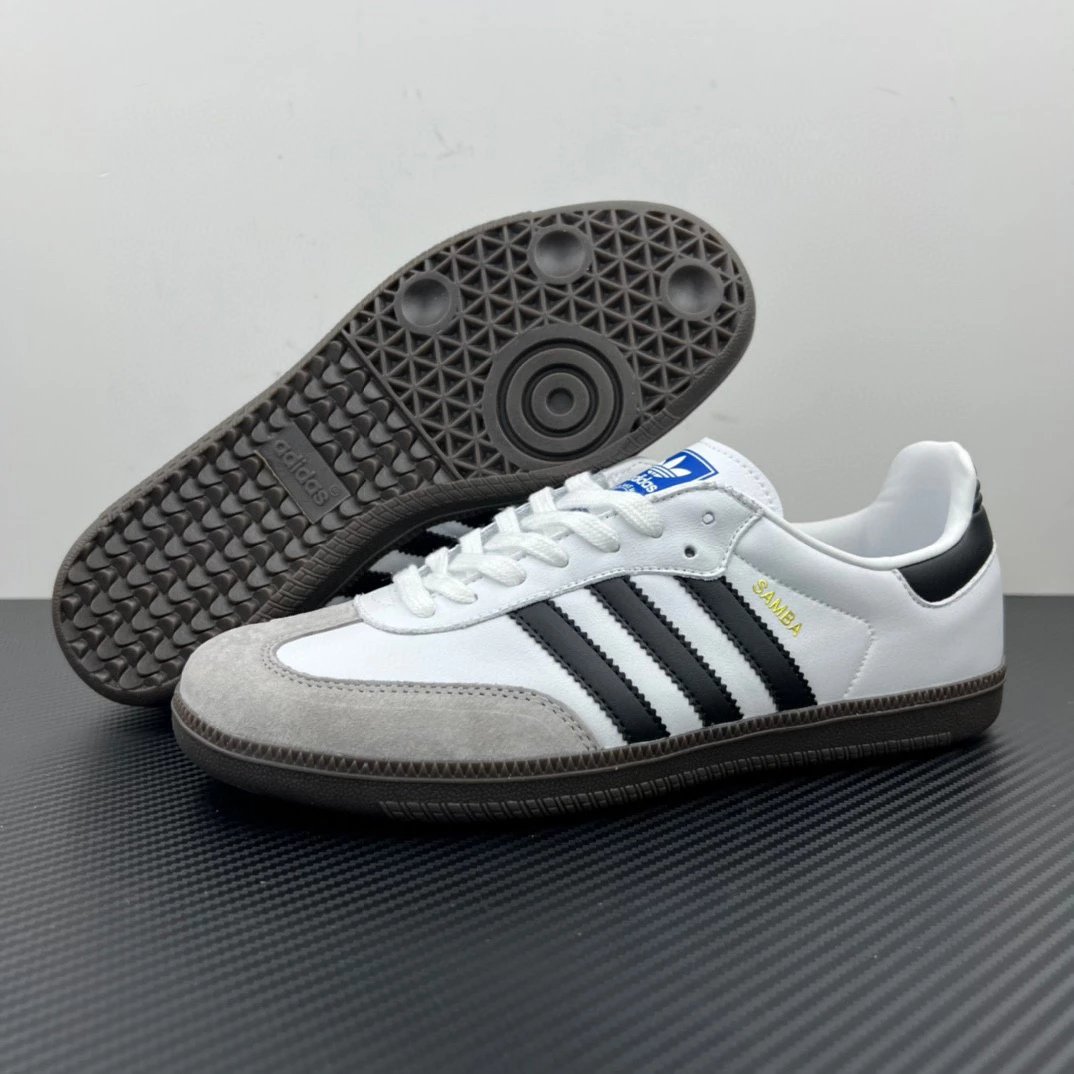 Adidas Sneakers Samba OG — B75806 black and white ash