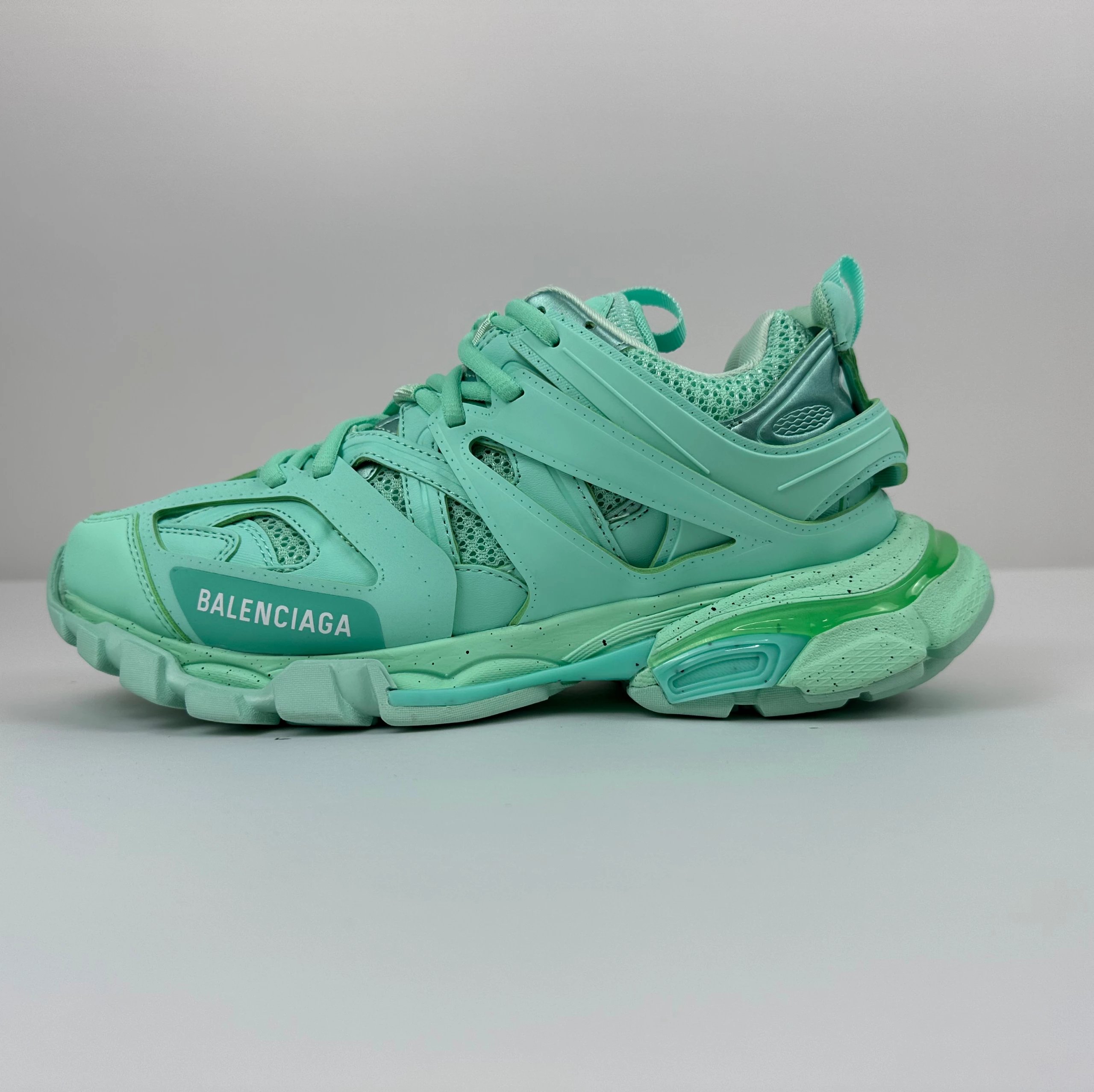 Balenciaga Sneakers Track 3.0 — Mint green