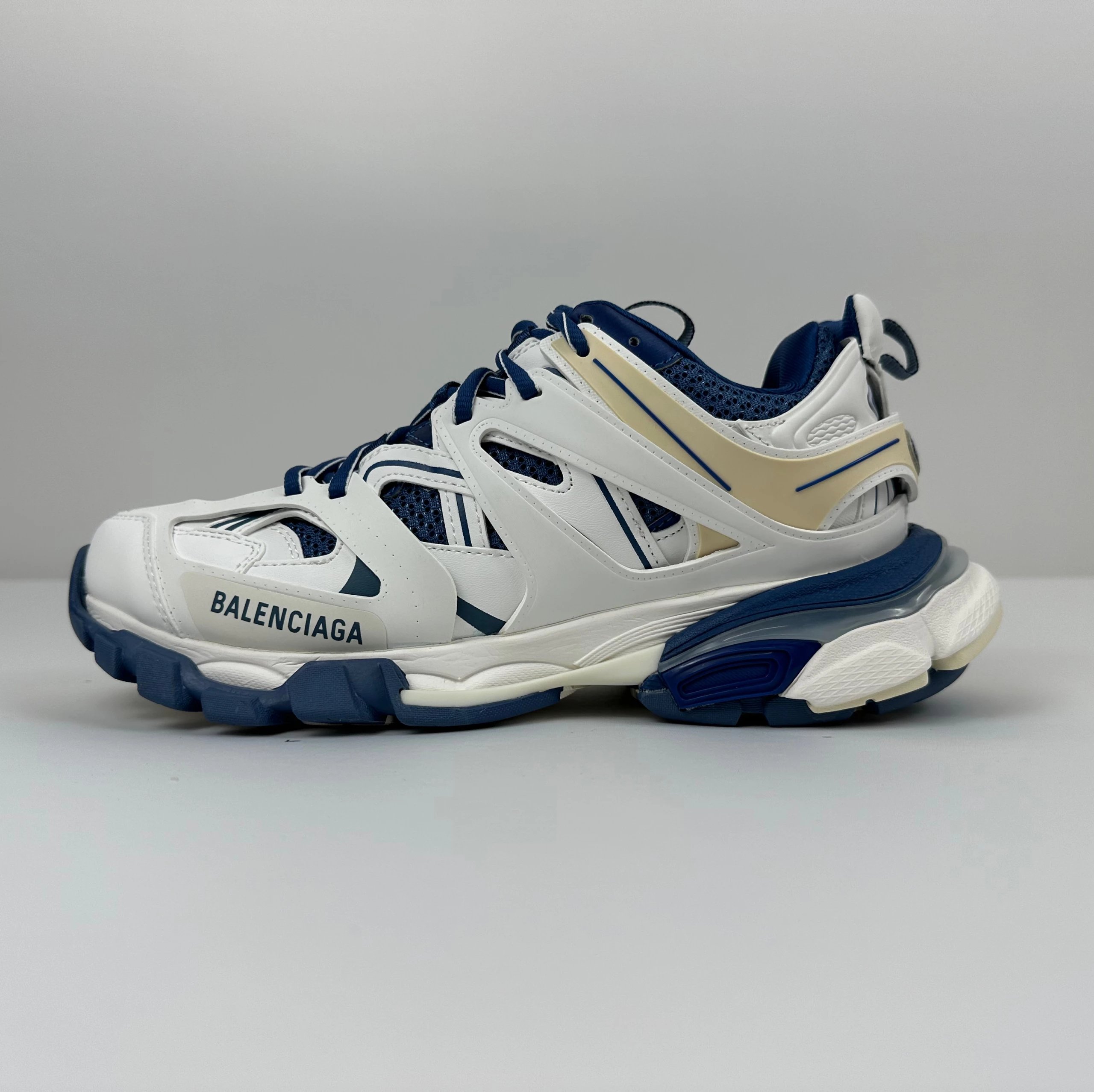 Balenciaga Sneakers Track 3.0 — White Deep Blue