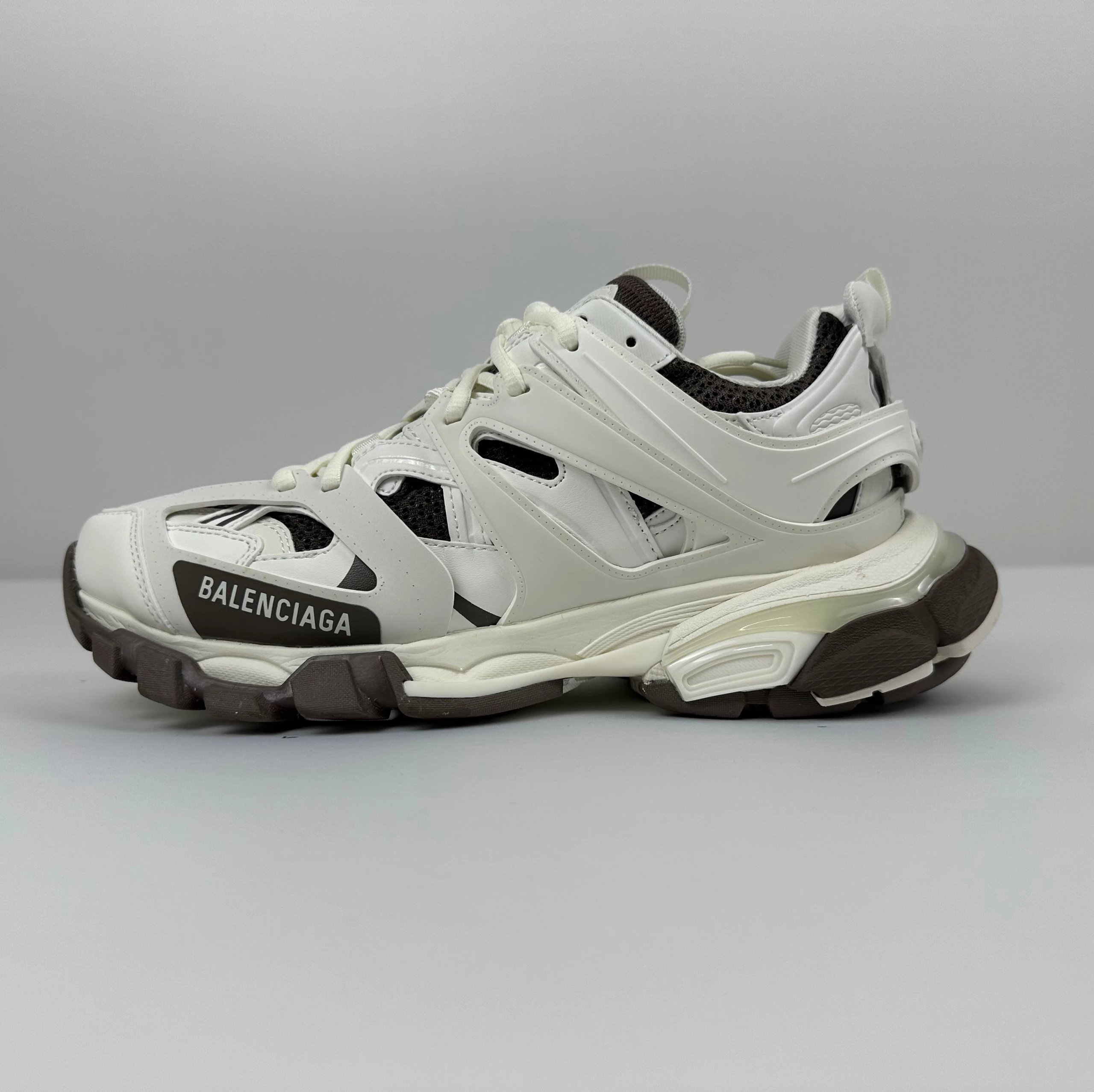 Balenciaga Sneakers Track 3.0 — White-brown