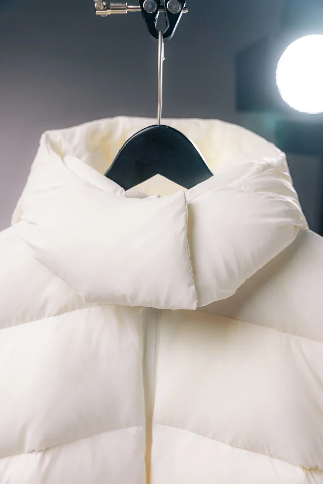 Unbranded Down Jackets Short hooded puffer jacket product detail image 18