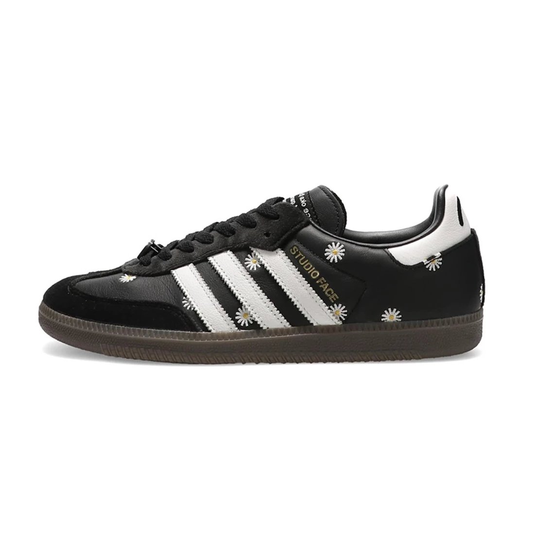 Unbranded Sneakers Samba OG — H 03848 Black, white, and brown