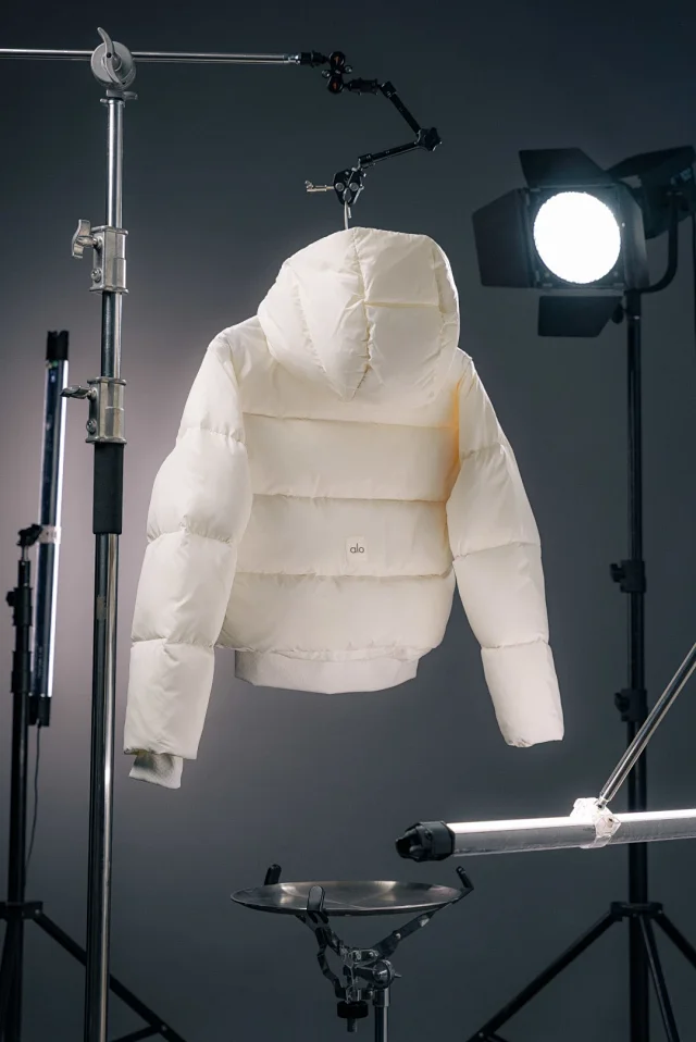 Unbranded Down Jackets Short hooded puffer jacket product detail image 14