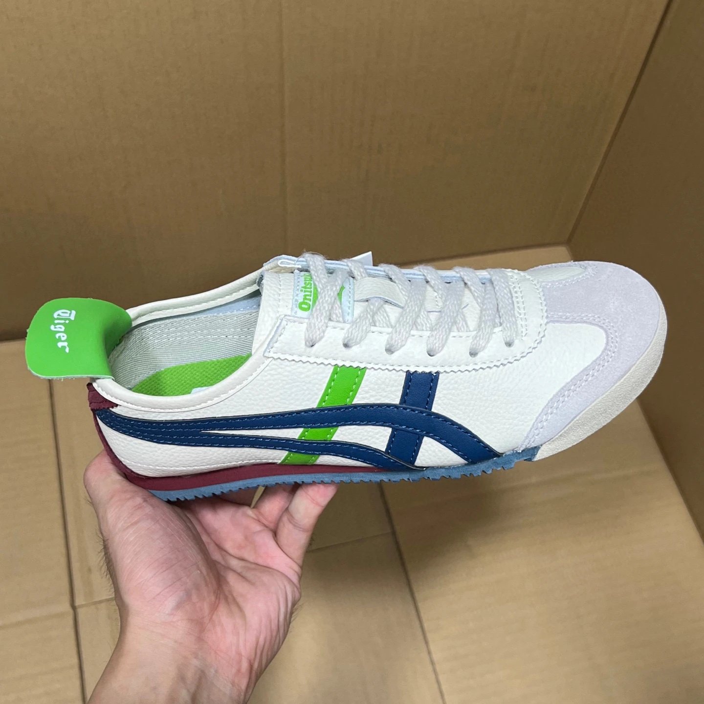 Onitsuka Tiger Sneakers Mexico 66 low-top — 1183A201-115 m White Blue