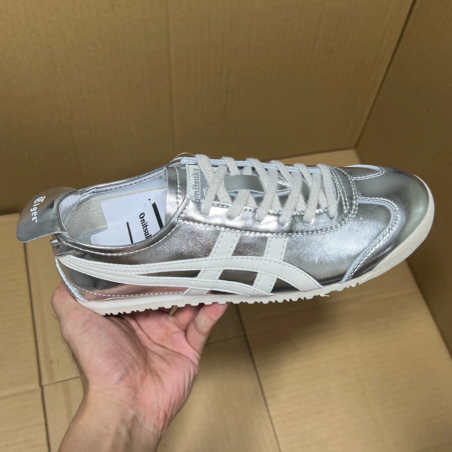 Onitsuka Tiger Sneakers Mexico 66 low-top — THL7C2-9399 Silver