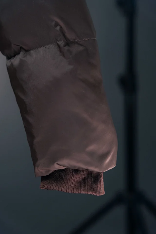 Unbranded Down Jackets Short hooded puffer jacket product detail image 26