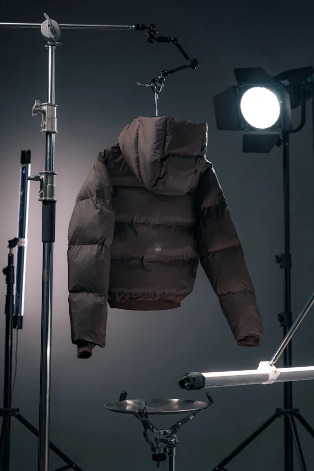 Unbranded Down Jackets Short hooded puffer jacket product detail image 23