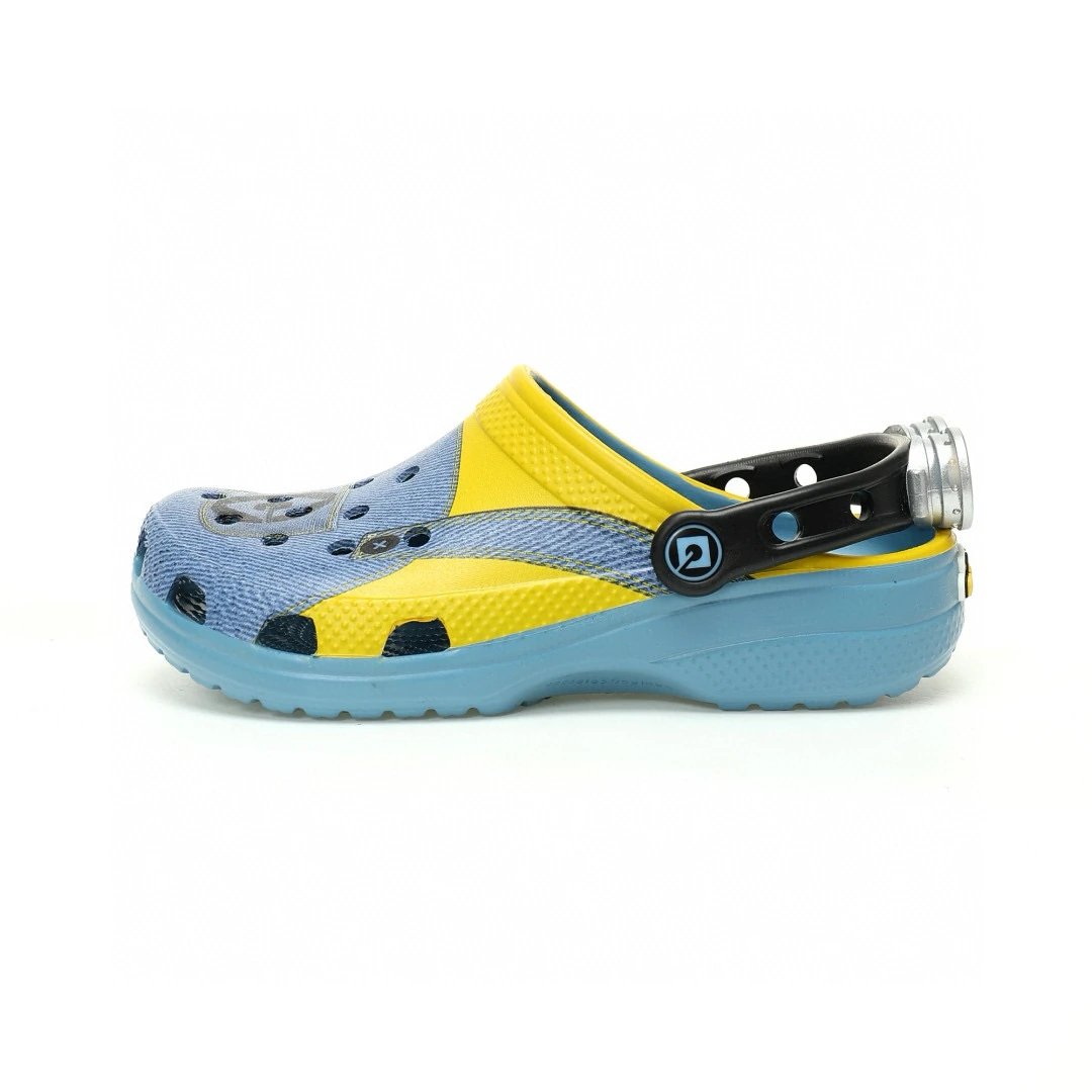 Crocs Sandals Classic Clog Collaboration — Despicable Me blue and yellow