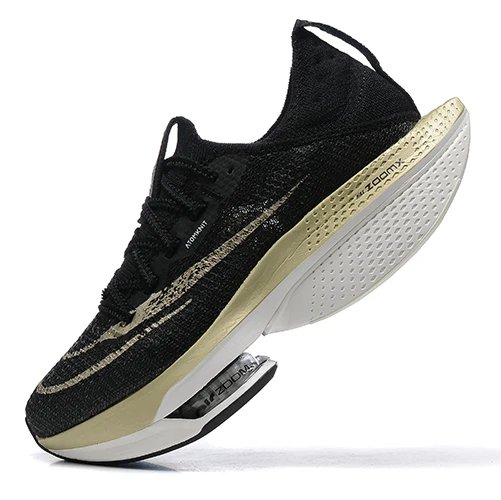 Nike Sneakers Air Zoom Alphafly NEXT% 2 — White, black, and gold