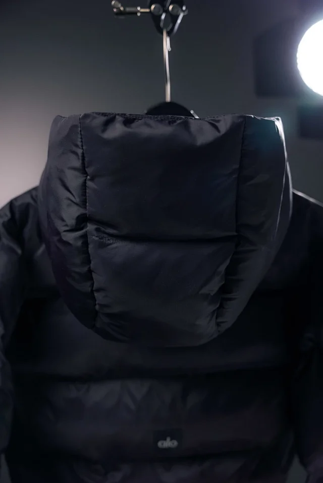 Unbranded Down Jackets Short hooded puffer jacket product detail image 33
