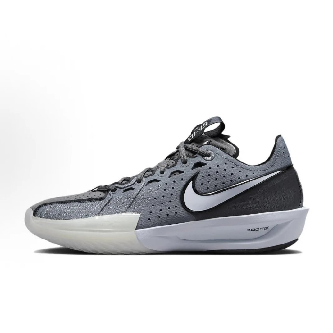 Nike Sneakers Air Zoom G.T. Cut 3 Basketball Shoes — DV 2913-002 Black, white, and gray