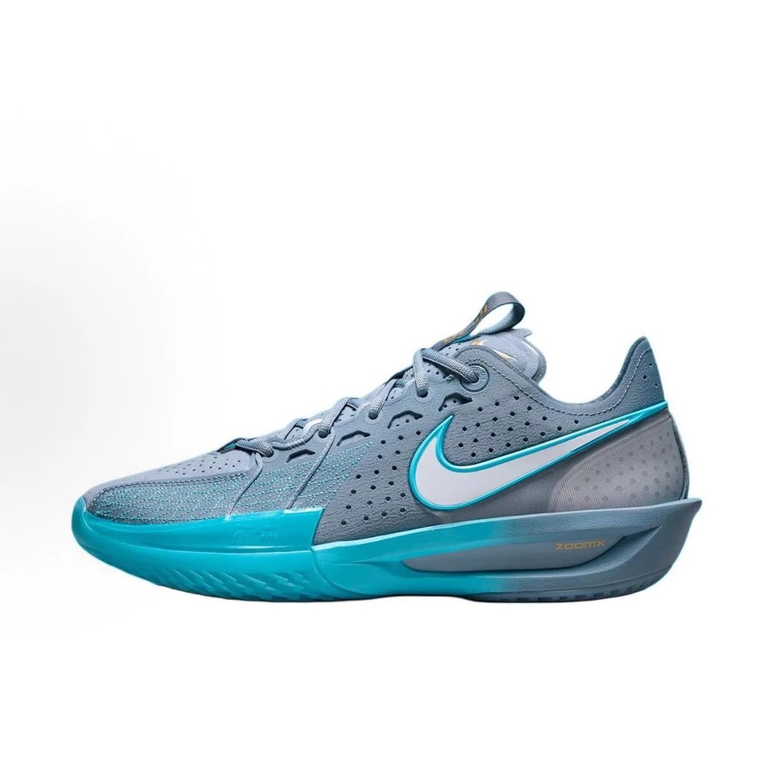Nike Sneakers Air Zoom G.T. Cut 3 Basketball Shoes — DV 2913-402 Gray-blue