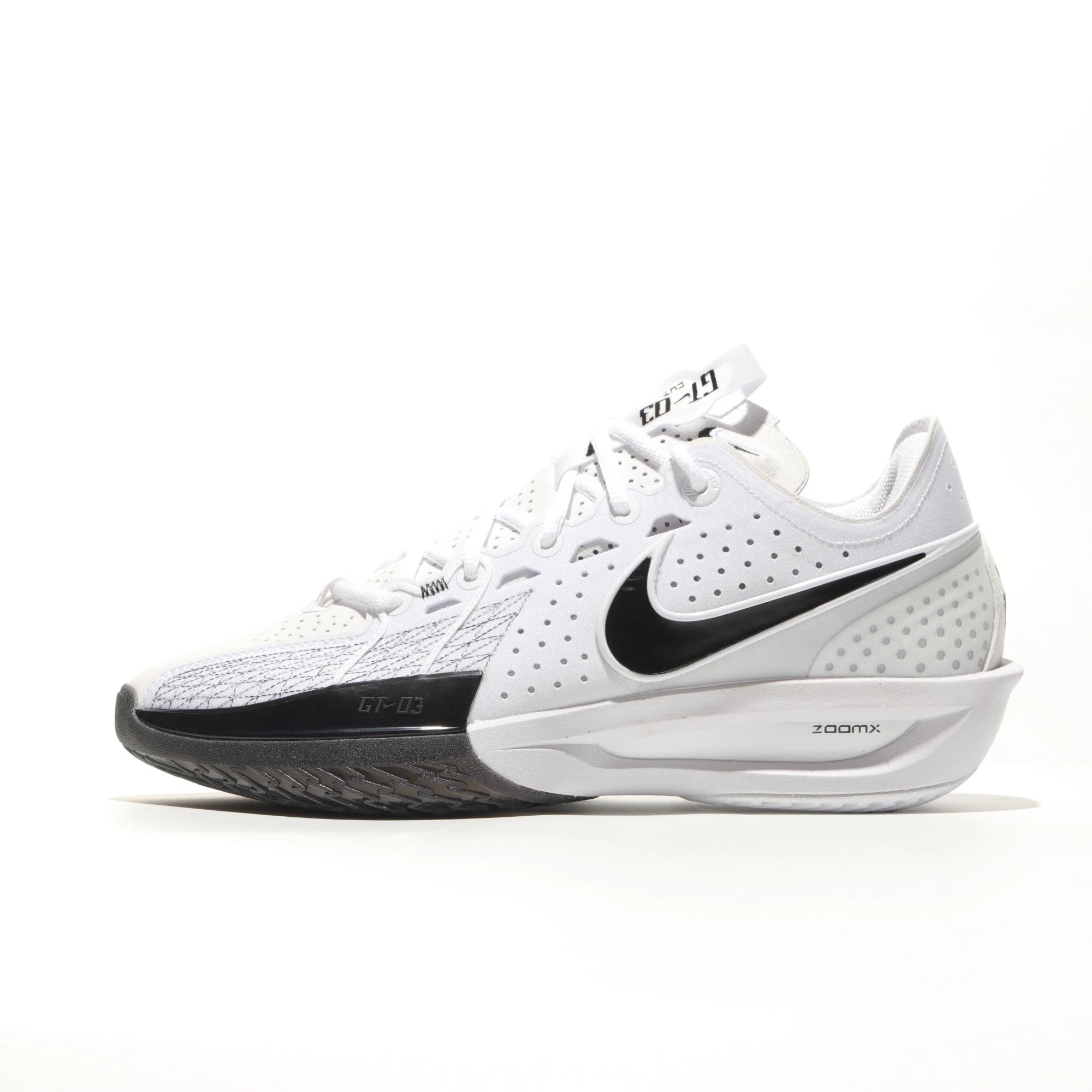 Nike Sneakers Air Zoom G.T. Cut 3 Basketball Shoes — DV 2913-102 Black and white