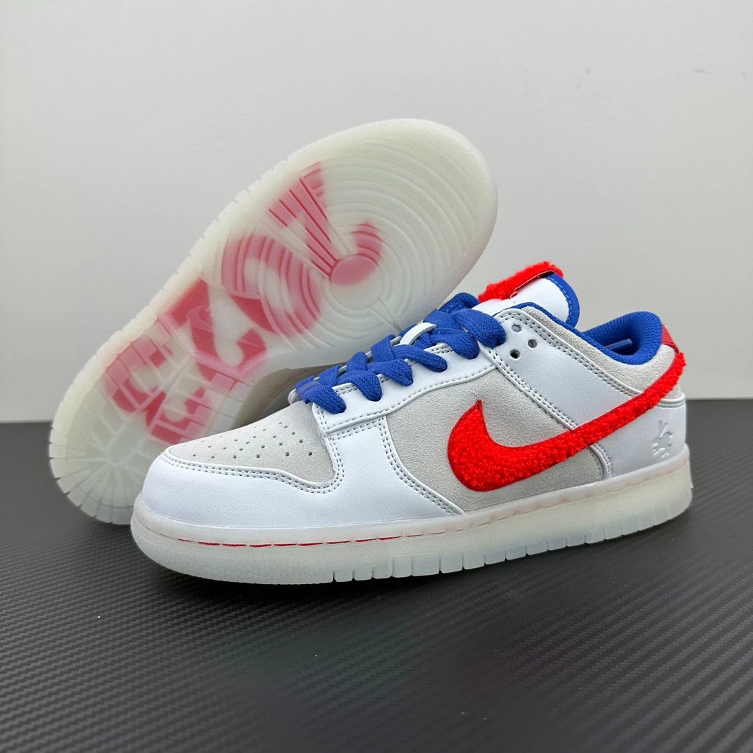 Nike Sneakers Dunk Low — Dunk Year of the Rabbit Shanghai White Blue Red
