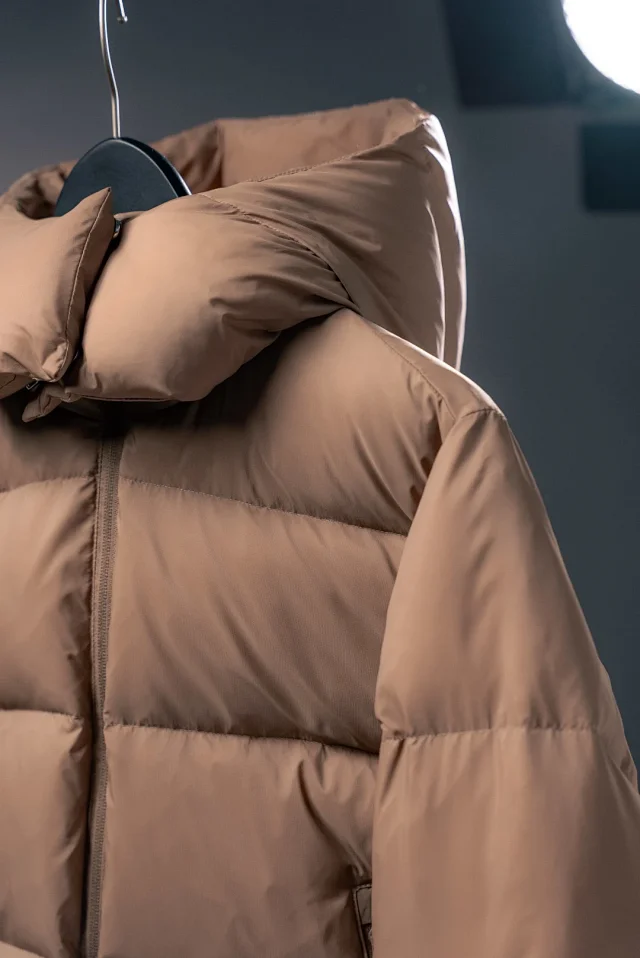 Unbranded Down Jackets Short hooded puffer jacket product detail image 4