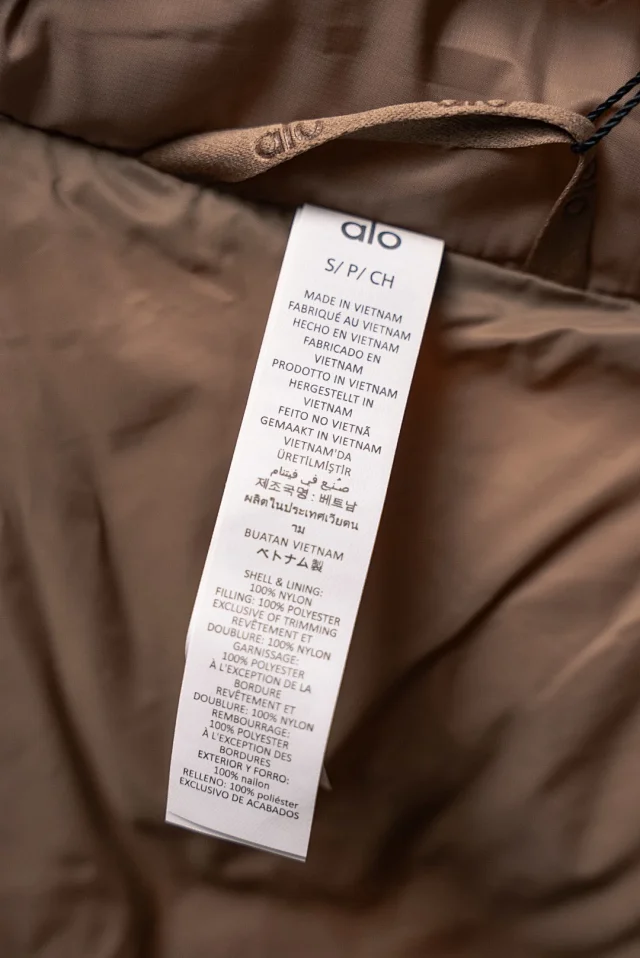 Unbranded Down Jackets Cropped stand-collar quilted puffer jacket product detail image 29