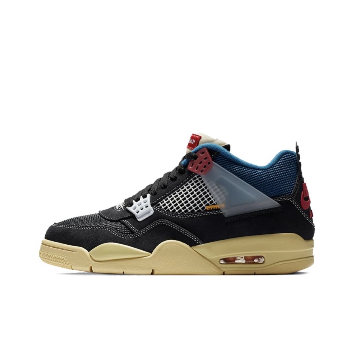 Air Jordan 4 Union Black Blue