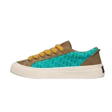 Dior Sneakers B23 low-top embroidered — Khaki blue