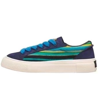 Dior Sneakers B23 low-top embroidered — Blue color