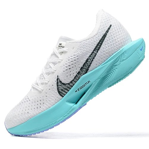 Nike Sneakers ZoomX Vaporfly Next% 3 Running Shoes — White and green