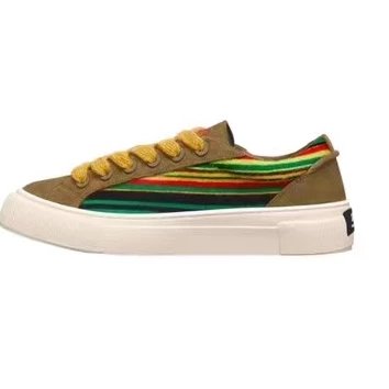 Dior Sneakers B23 low-top embroidered — khakis