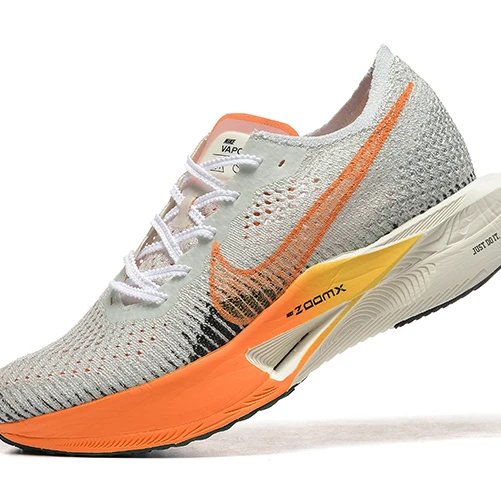 Nike Sneakers ZoomX Vaporfly Next% 3 Running Shoes — White yellow