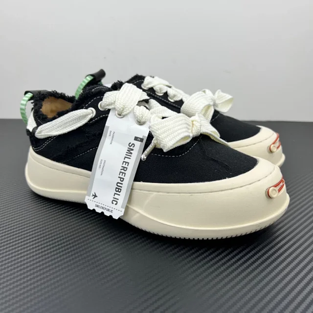 SMILEREPUBLIC Sneakers Chunky platform canvas product detail image 1