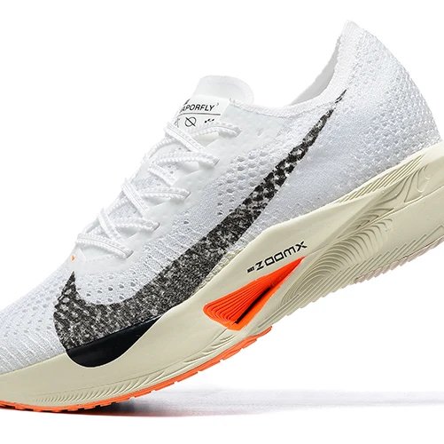 Nike Sneakers ZoomX Vaporfly Next% 3 Running Shoes — Black, white, and orange