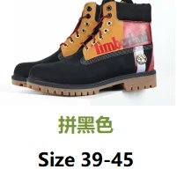 Timberland Boots 6-Inch Lace-Up with Padded Collar — spell black
