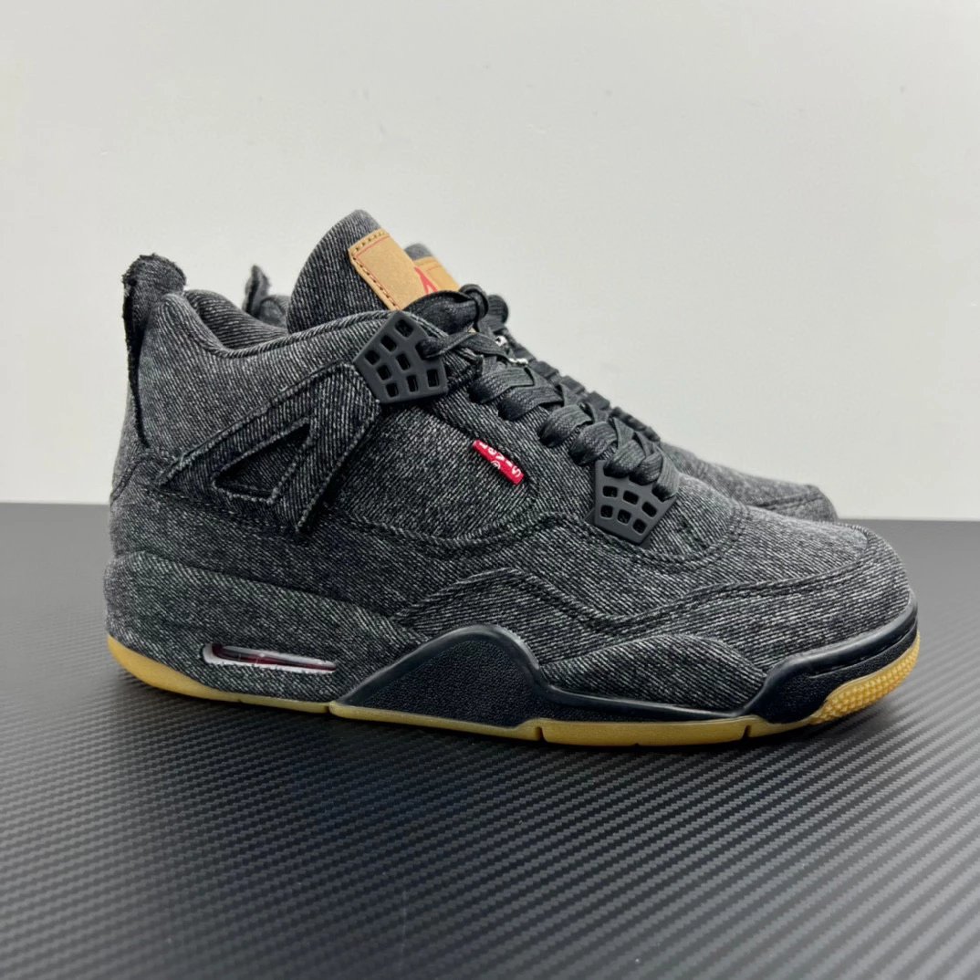 Air Jordan 4 Levi's Black Denim