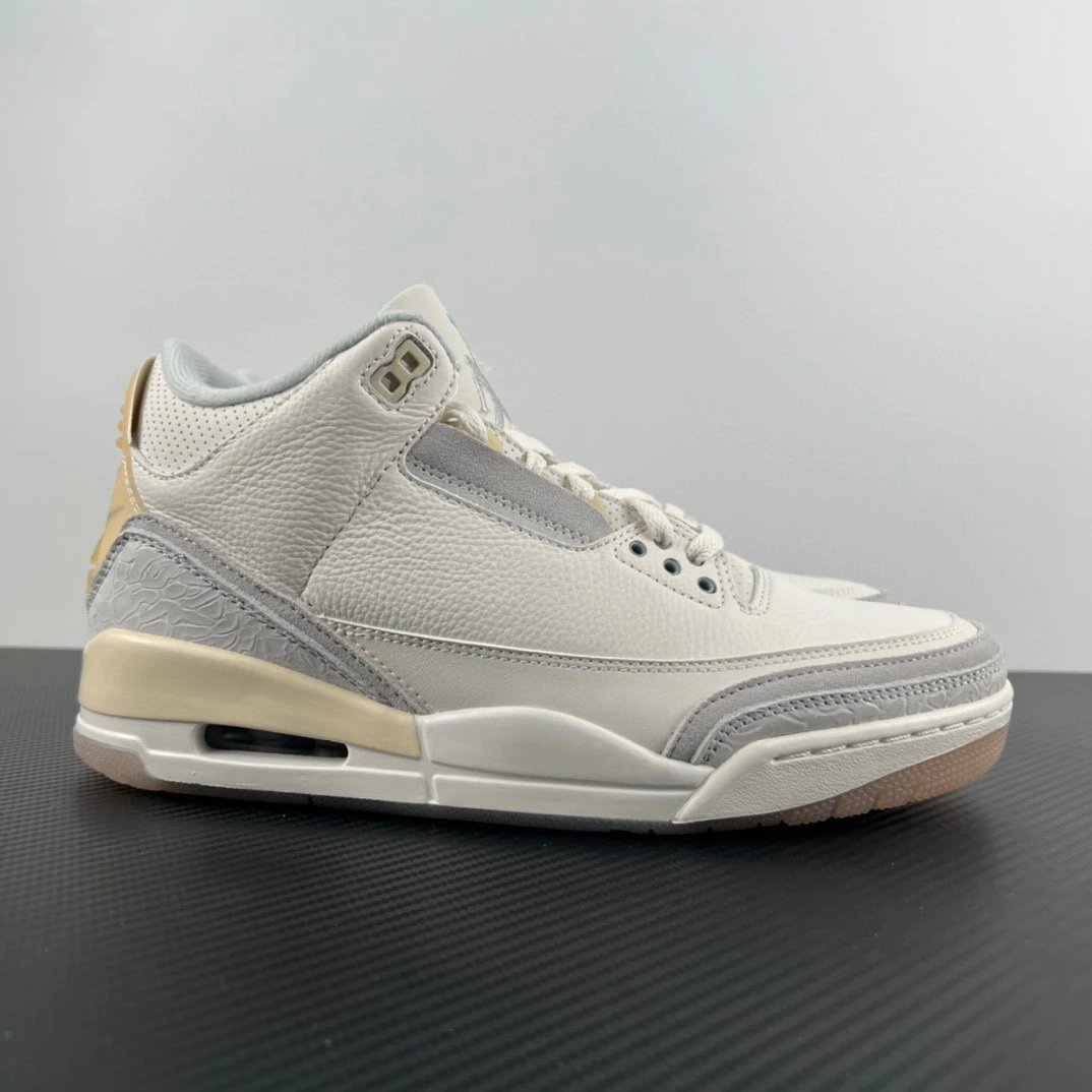 AJ3 Grey/White