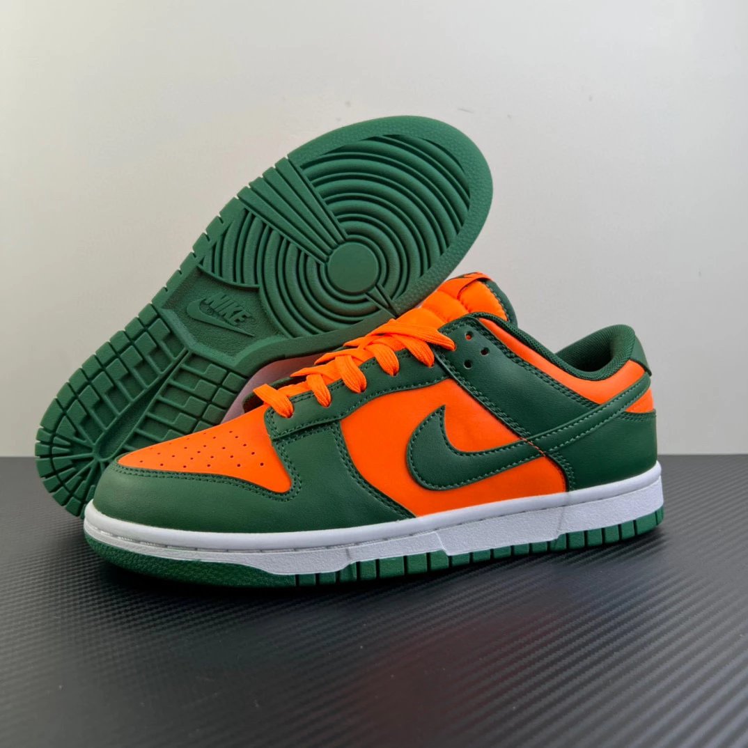 Nike Sneakers Dunk Low — DD1391-300 Miami Orange Green