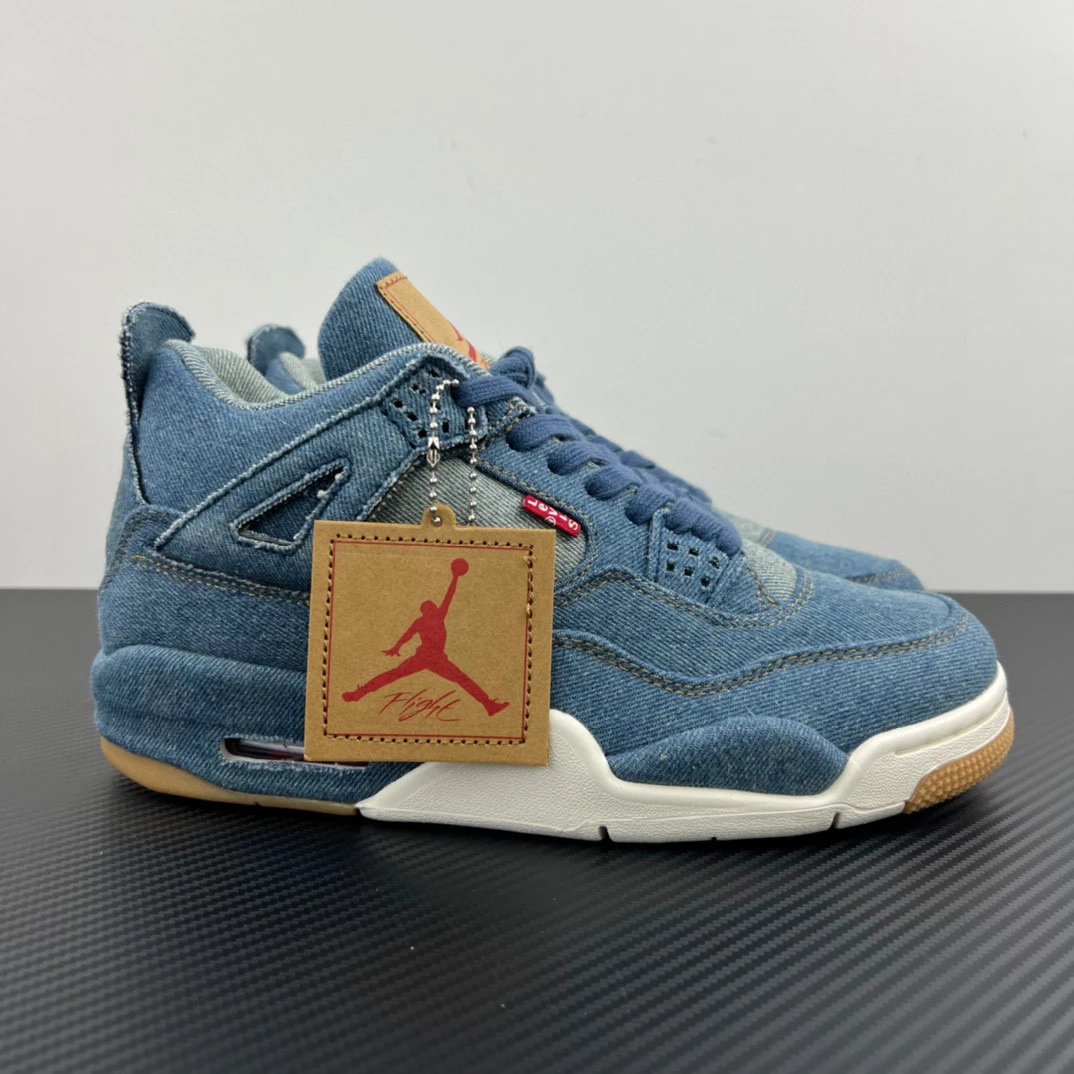 Air Jordan 4 Levi's Blue Denim