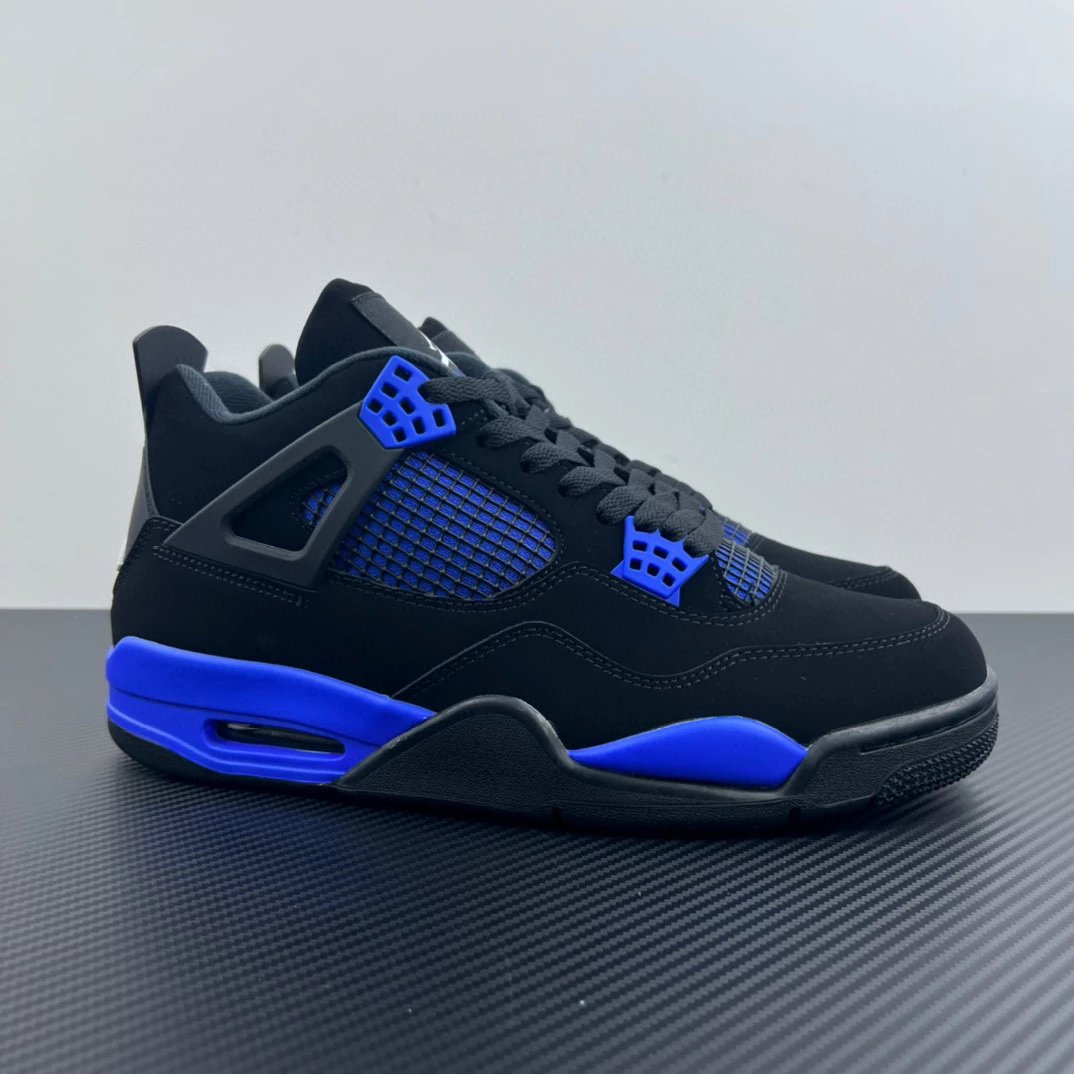 Air Jordan 4 Black Blue