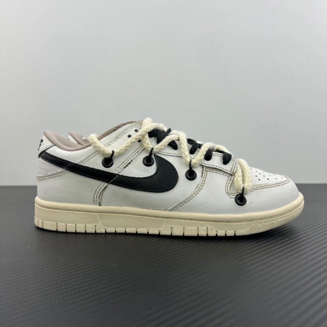 Nike Sneakers Dunk Low — Coffee Brown Made by Wild Crane