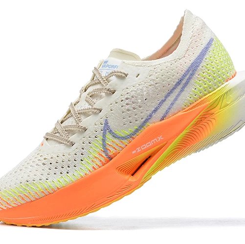 Nike Sneakers ZoomX Vaporfly Next% 3 Running Shoes — white orange green