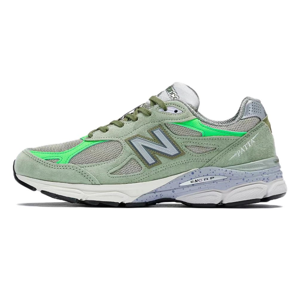 New Balance Sneakers 990v3 — M990PP3 Light Olive Green