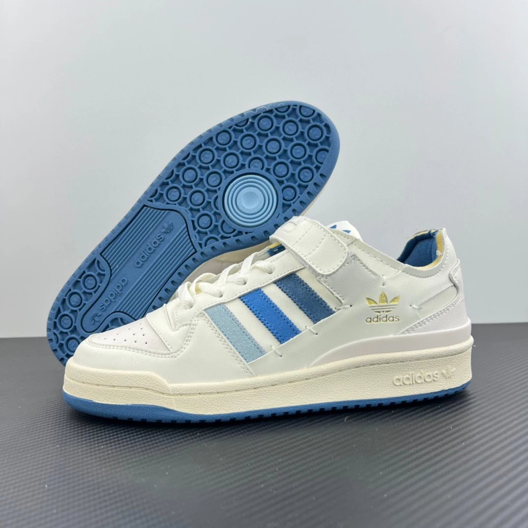 Adidas Sneakers Forum 84 — GW 4333 White and blue