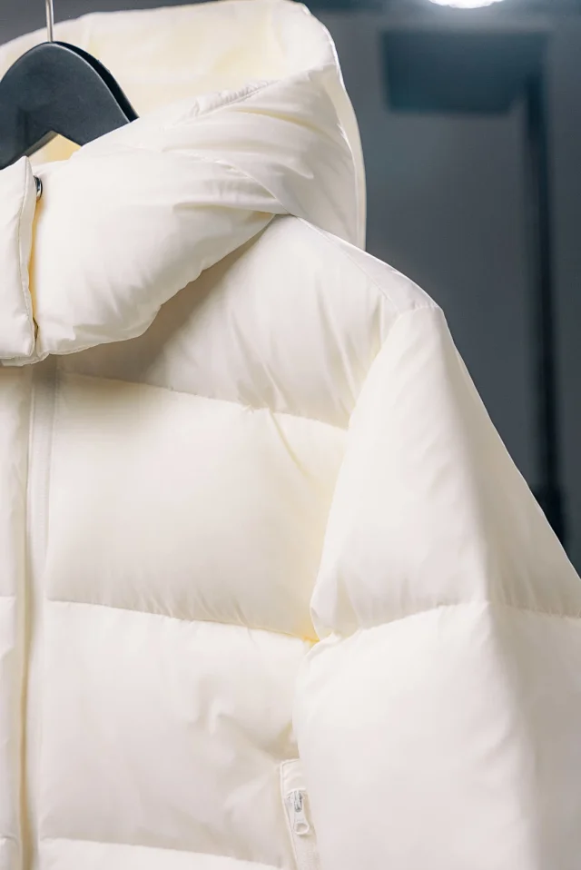 Unbranded Down Jackets Short hooded puffer jacket product detail image 13