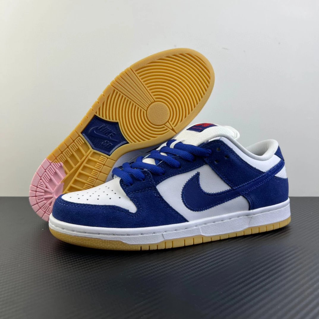 Nike Sneakers Dunk Low — DO9395-400 Los Angeles White Blue