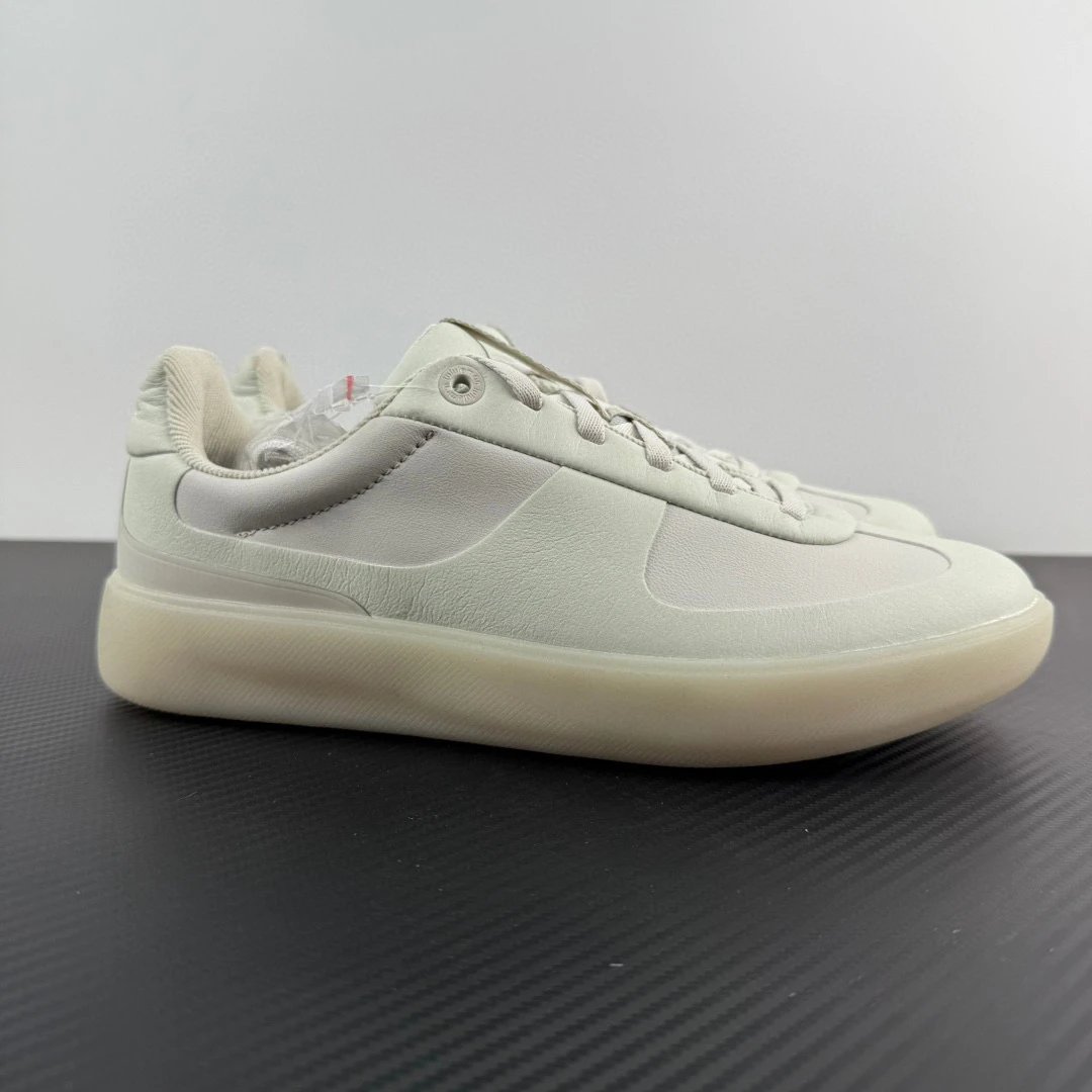 Unbranded Sneakers Low-Top Lace-Up Platform — Jelly White